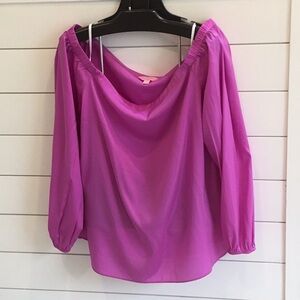 Off the shoulder Lilly Pulitzer blouse